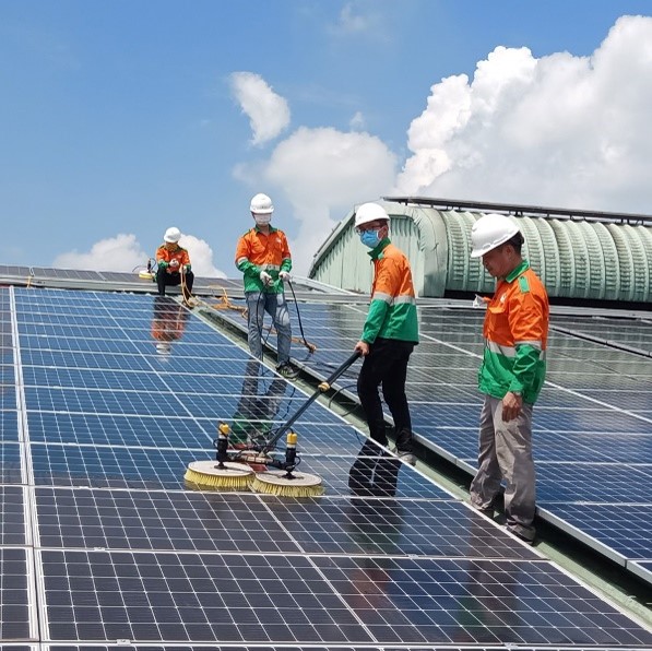 Dự án điện mặt trời mái nhà Sunflower Sài Gòn