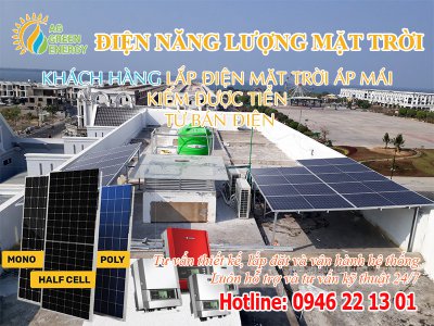 Quảng Ninh: đã có hơn 70 khách hàng lắp điện mặt trời áp mái kiếm được tiền từ bán điện