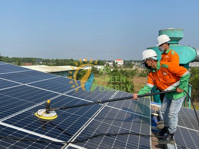 Bảo dưỡng & bảo trì hệ thống điện mặt trời (O&M)