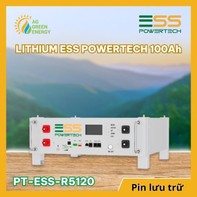 PIN LƯU TRỮ LITHIUM ESS POWERTECH PT-ESS-R5120