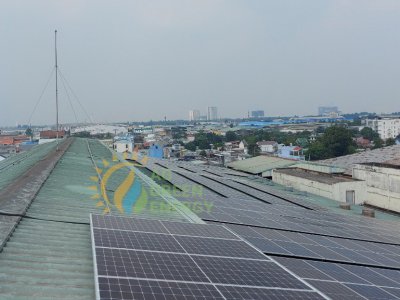 Dự án điện mặt trời áp mái nhà xưởng tại Thủ Đức (S21028SFSG)