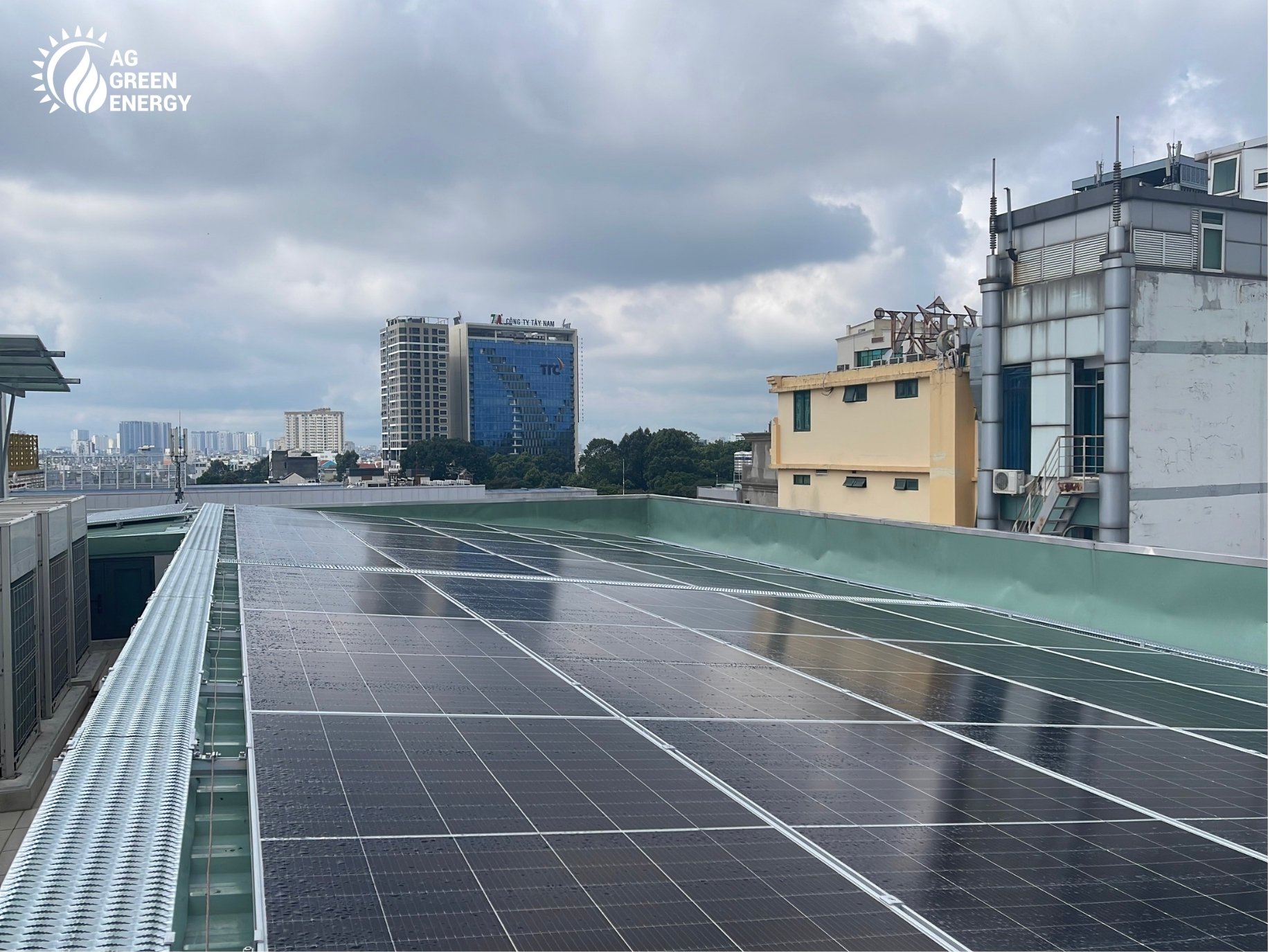 Dự án điện mặt trời văn phòng