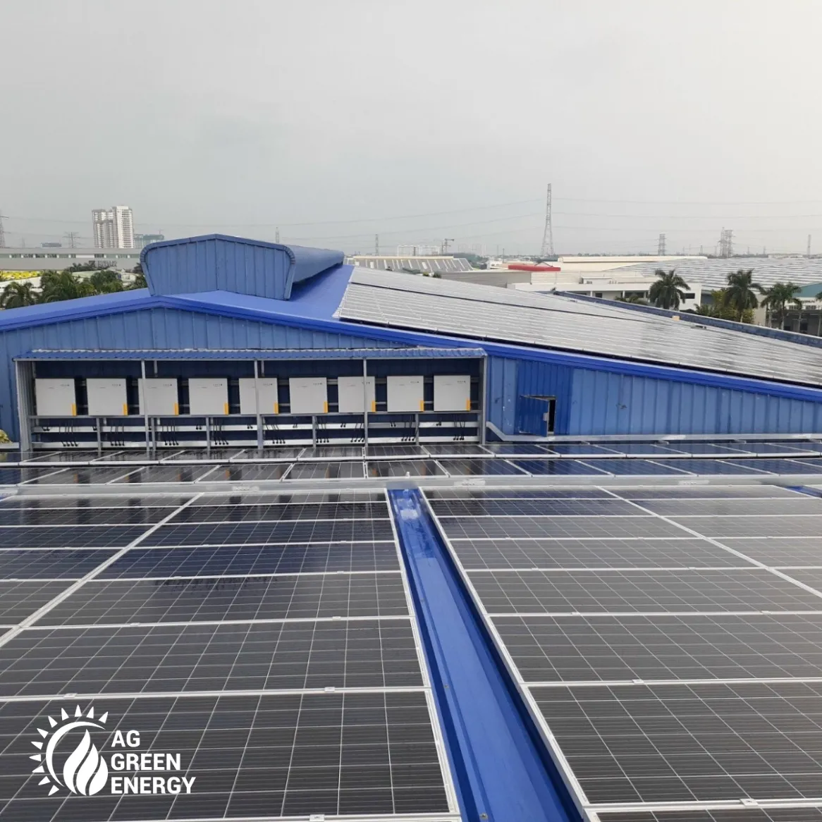 Dự án điện mặt trời nhà máy