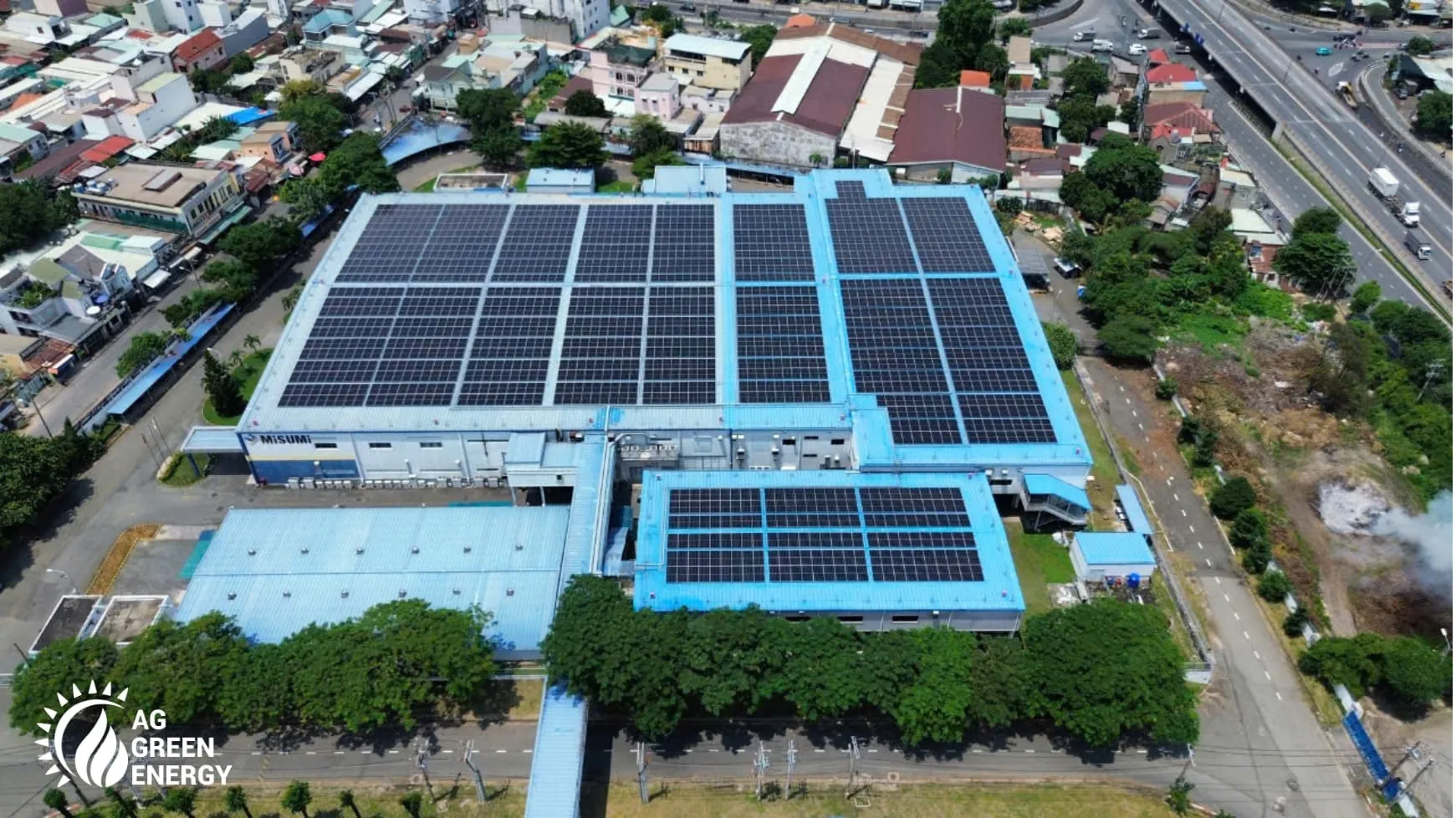 Dự án điện mặt trời nhà máy